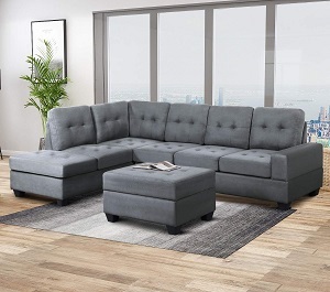 9 Best Cheap Sectional Sofas Under 500 Dollars In US